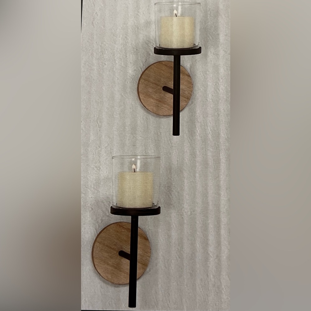 TRUE LIVING 2 Piece Wall Sconce Set